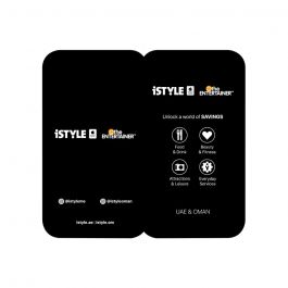 iSTYLE ENTERTAINER activation card | Save up to AED 25,000 with selected top merchants