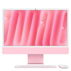 24" iMac with Retina 4.5K display: M4 chip, 16GB RAM, 256GB SSD with 10‑core CPU and 10‑core GPU, Arabic/English Keyboard - Pink