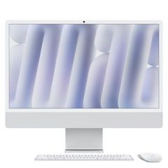 24" iMac with Retina 4.5K display, Nano-texture glass: M4 chip, 16GB RAM, 256GB SSD with 10‑core CPU and 10‑core GPU, English Keyboard - Silver