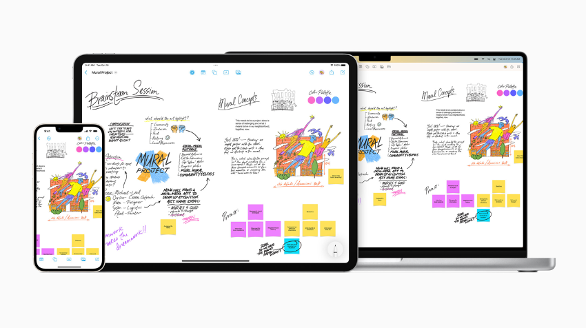 Freeform App: Apple's new note-taking app
