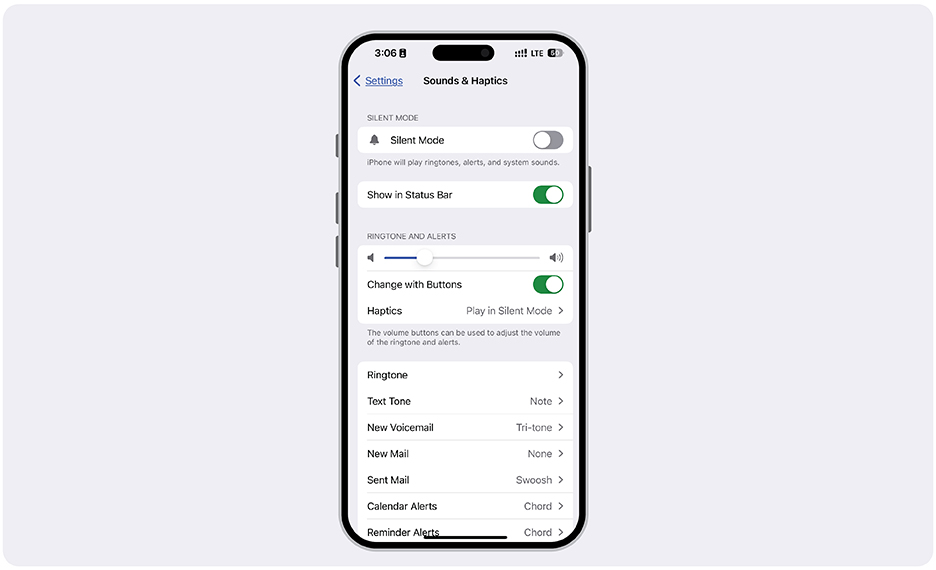 How to change the notification sound on iPhone?