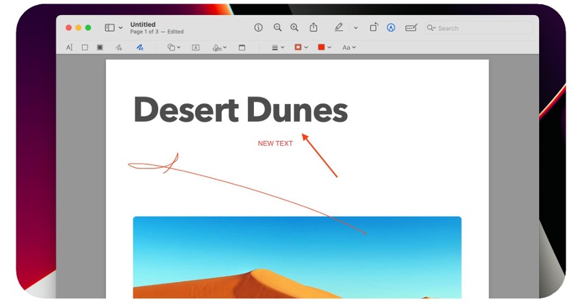 How to edit a PDF on Mac for free?