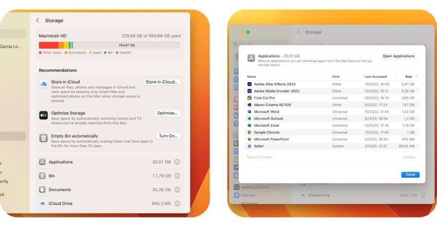 How to Free Up space on Mac
